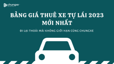 Giá thuê xe tự lái theo ngày (Update 10/2023)