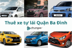 Thuê xe tự lái quận Ba Đình uy tín, thủ tục linh hoạt